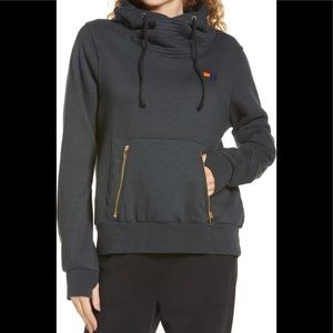 Aviator Nation Ninja Hoodie Charcoal size S